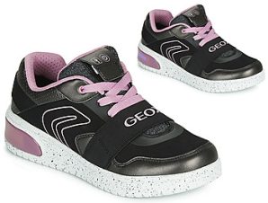 Ψηλά Sneakers Geox J XLED GIRL ΣΤΕΛΕΧΟΣ: Συνθετικό και ύφασμα & ΕΠΕΝΔΥΣΗ: Ύφασμα & ΕΣ. ΣΟΛΑ: Δέρμα & ΕΞ. ΣΟΛΑ: Συνθετικό