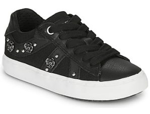 Xαμηλά Sneakers Geox J KILWI GIRL ΣΤΕΛΕΧΟΣ: Δέρμα / ύφασμα & ΕΠΕΝΔΥΣΗ: Ύφασμα & ΕΣ. ΣΟΛΑ: Δέρμα & ΕΞ. ΣΟΛΑ: Καουτσούκ