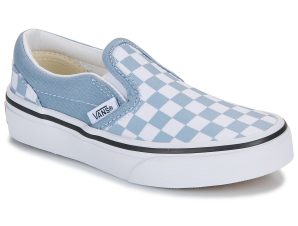 Slip on Vans UY Classic Slip-On COLOR THEORY CHECKERBOARD DUSTY BLUE