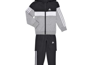 Σετ από φόρμες adidas Tiberio 3-Stripes Colorblock Fleece Track Suit