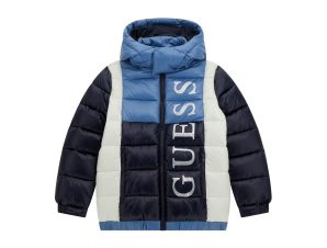 Χοντρό Μπουφάν Guess HOODED PADDED JACKET