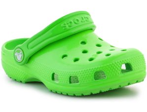 Σανδάλια Crocs Classic Neon Highlighter Clog K 209570-3WA Green Slime