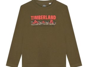 T-shirt με κοντά μανίκια Timberland –