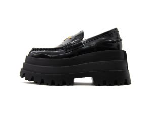 Μοκασσίνια Naked Wolfe DELUSION BOX LEATHER PLATFORM MOCCASINS WOMEN