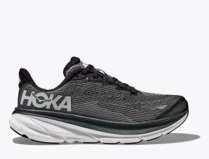 Hoka – CLIFTON 9 YOUTH – BWHT-BLACK / WHITE