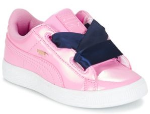 Xαμηλά Sneakers Puma BASKET HEART PATENT PS ΣΤΕΛΕΧΟΣ: Δέρμα & ΕΠΕΝΔΥΣΗ: Δέρμα & ΕΣ. ΣΟΛΑ: Ύφασμα & ΕΞ. ΣΟΛΑ: Καουτσούκ