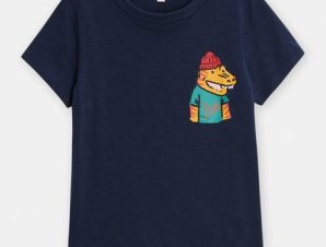 Παιδική Μπλούζα για Αγόρια Black Dinosaur – ΜΠΛΕ