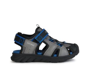 Παιδικά Παπούτσια GEOX για Αγόρια J Sandal Airadym Grey – ΜΠΛΕ