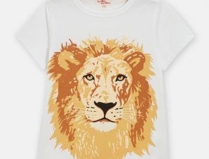 Παιδική Μπλούζα Lion για Αγόρια – ΛΕΥΚΟ