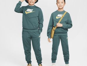 Nike K Nsw Tracksuit Poly Crew Hbr (9000190729_4422)